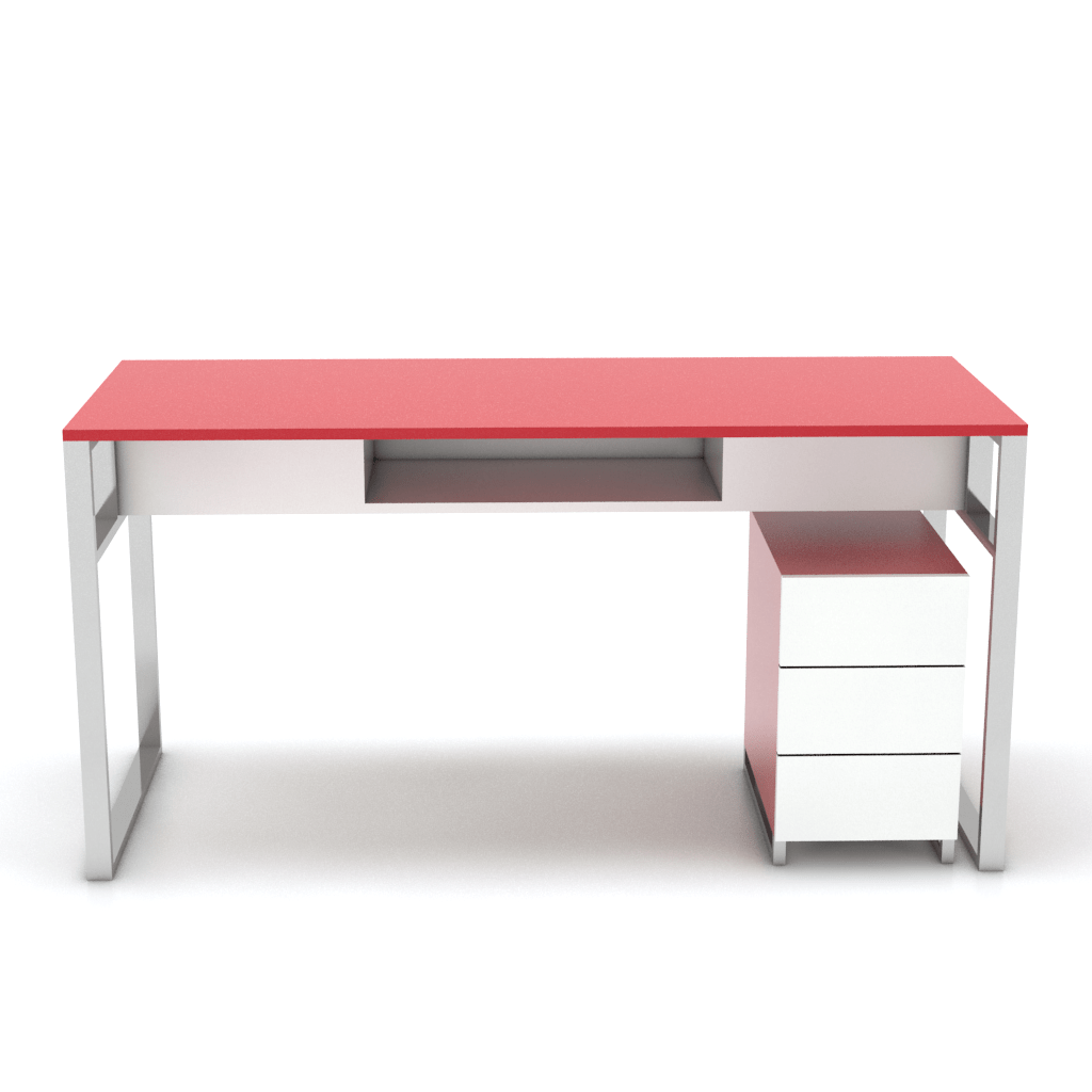 Birou Shop Online Graphtec Alb-Rosu