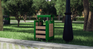 descopeeră Coș de gunoi Smart City Traffic în scenă