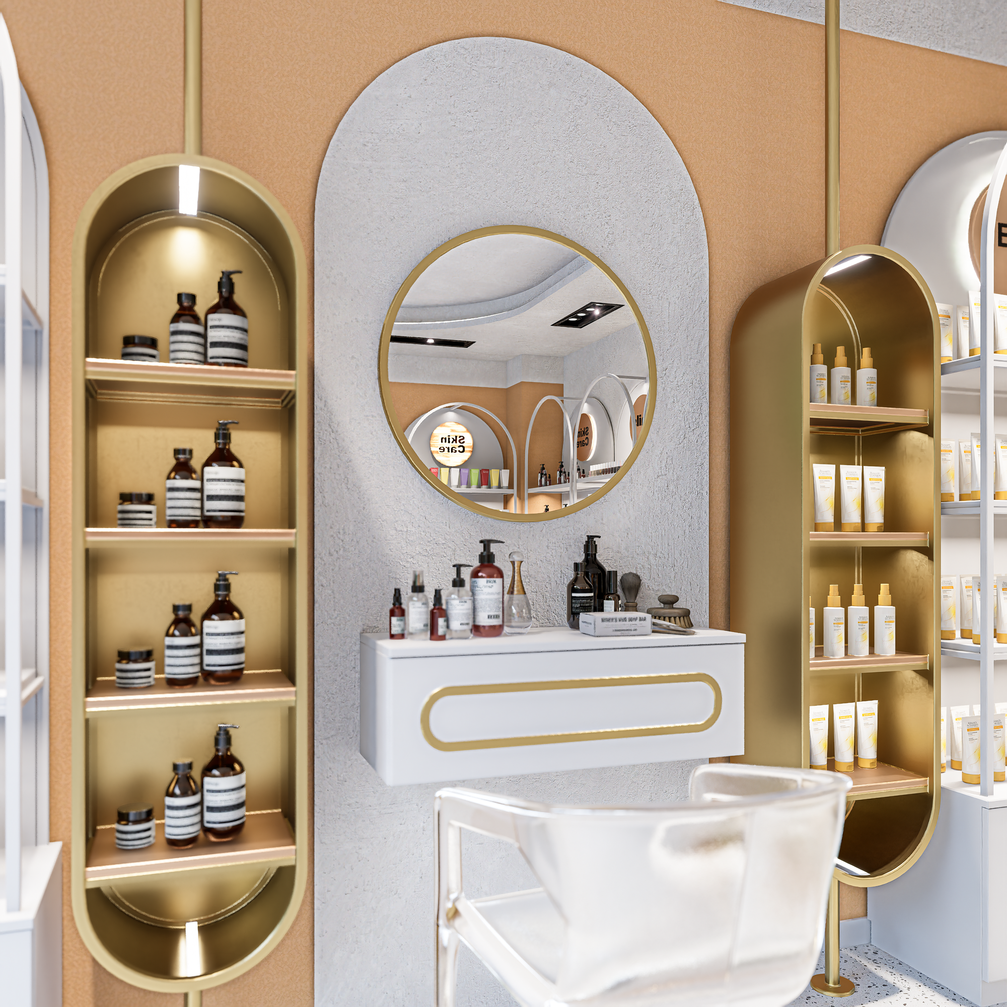 Stand makeup pentru testare Glamour Essence Stand makeup pentru testare Glamour Essence