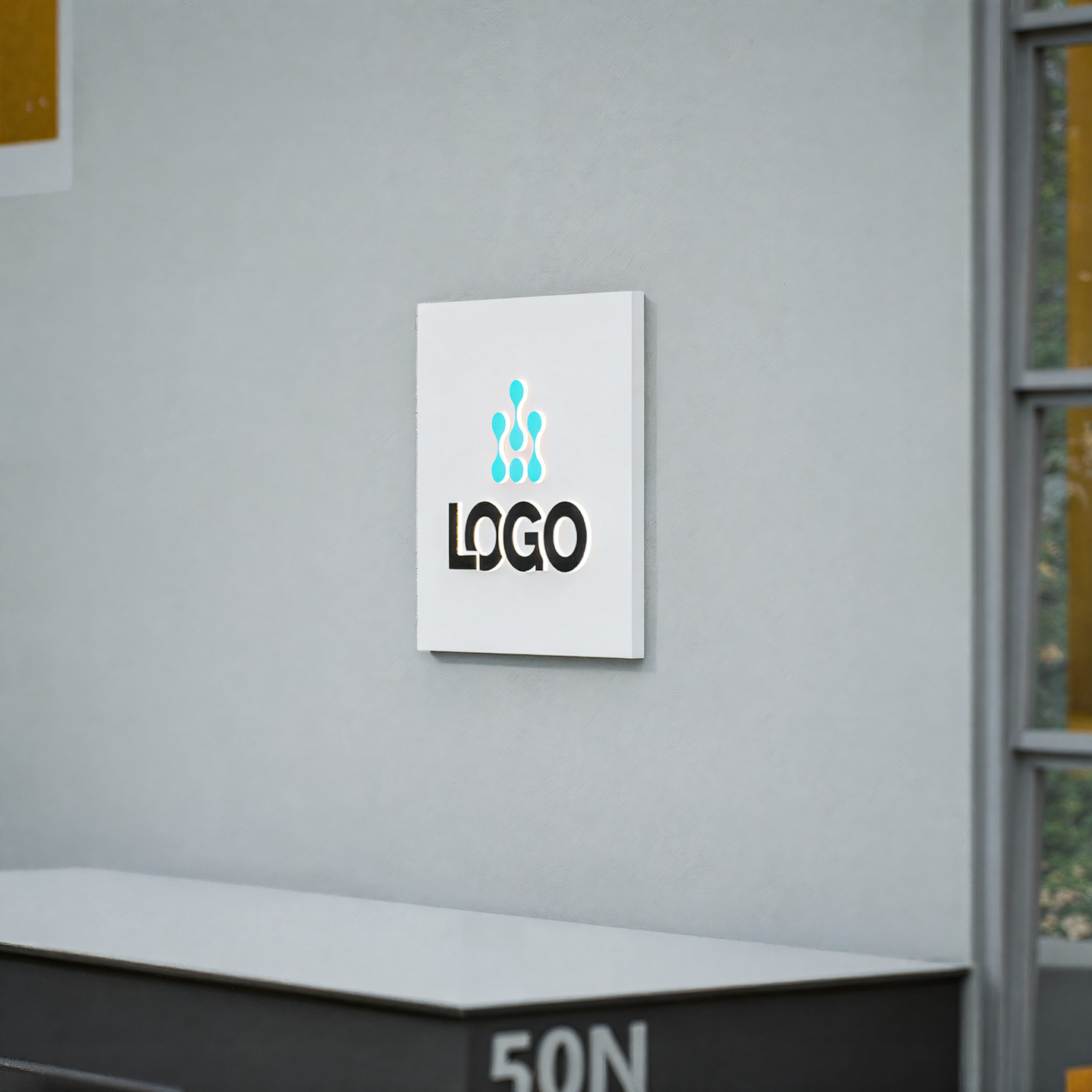 Caseta luminoasa LED patrata Caseta luminoasa LED patrata